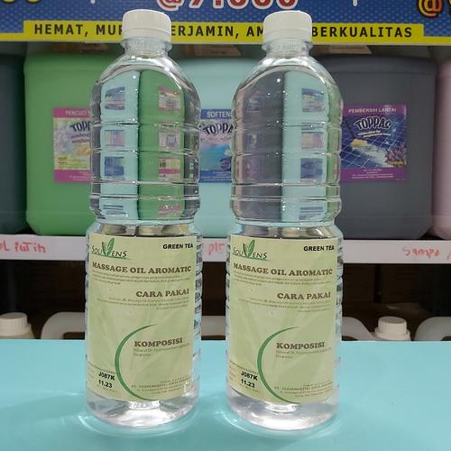 Gambar massage oil spa salon minyak pijat urut refleksi 1kg GREEN TEA - BPOM dari Palemstoreacc Jakarta Barat Tokopedia