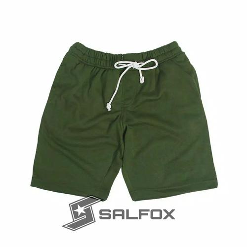 Celana Pendek Pria Sweatpant Army 