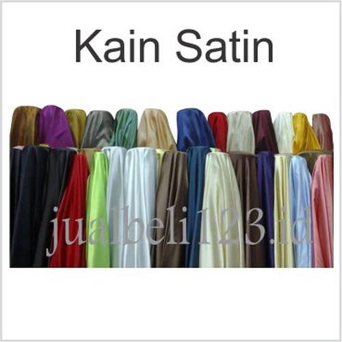 Foto Produk Kain Satin Saten Furing Peles Kahatex 1mtr x 150cm - Tulis diCatatan dari JASA SABLON BORDIR