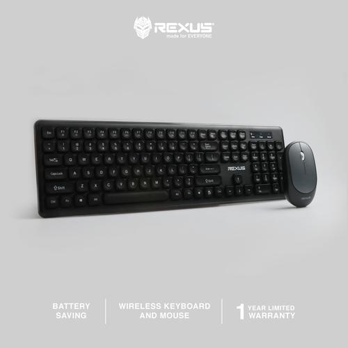 Gambar Rexus Keyboard Mouse Wireless KM8 Combo dari Rexus Official Store Jakarta Pusat Tokopedia
