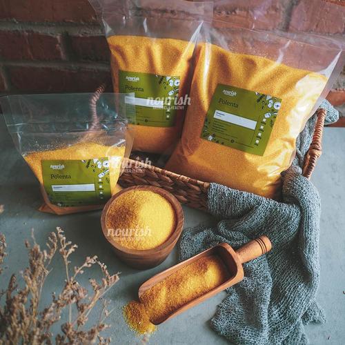 Foto Produk Polenta Coarse 250 gr / Tepung Jagung dari Nourish Indonesia