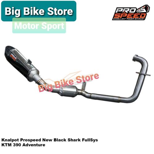 Jual Knalpot Prospeed New Black Shark 