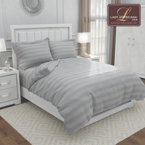 Foto Produk Bed Sheet Lady Americana Vanessa (Light Grey) - 180 x 200 dari Lady Americana