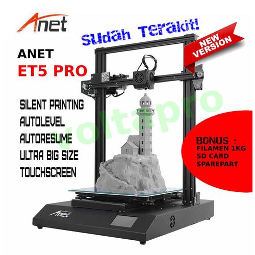 Gambar New Printer 3D Anet ET5 PRO Silence Printing | Big Size| Autolevel dari Volta3D undefined Tokopedia