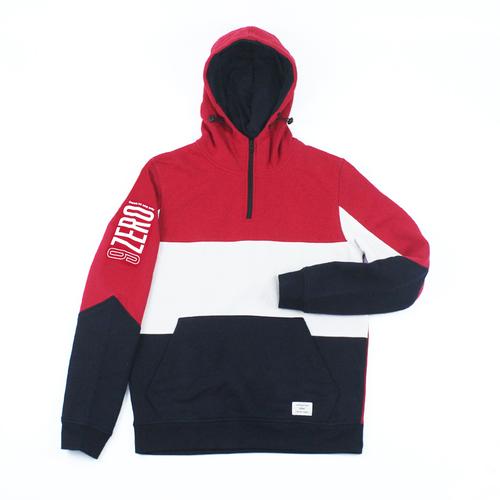 Foto Produk Jack & Jones Core Sean Half Zip Hoodie Red dari Sangkilco
