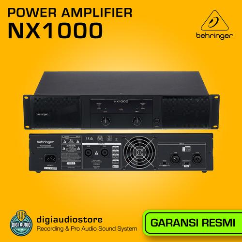 Jual Power Amplifier Speaker Pasif Behringer NX1000 1000 Watt Bridge
