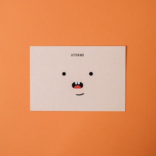 Gambar Kartu Ucapan gambar muka / Greeting Card lucu dari Letter Box Jakarta Pusat Tokopedia