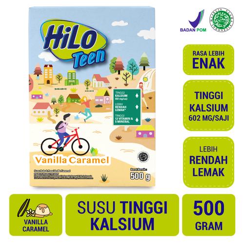Foto Produk HiLo Teen Vanilla Caramel 500gr - Susu Tinggi Kalsium dari NutriMart