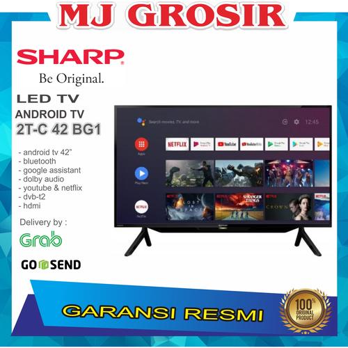 Jual Promo Led Tv Sharp 42 2t C42bg1i 42 Inch 42 Bg1 Hdmi Android Tv Kota Bekasi Mj Grosir Elektronik Tokopedia