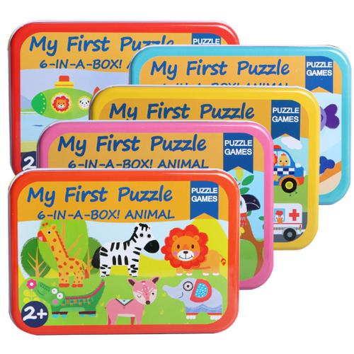 Foto Produk Mainan Edukatif / Puzzle Kayu / Jigsaw Puzzle Anak My First Puzzle - HUTAN dari Jaya Multi Kreasi