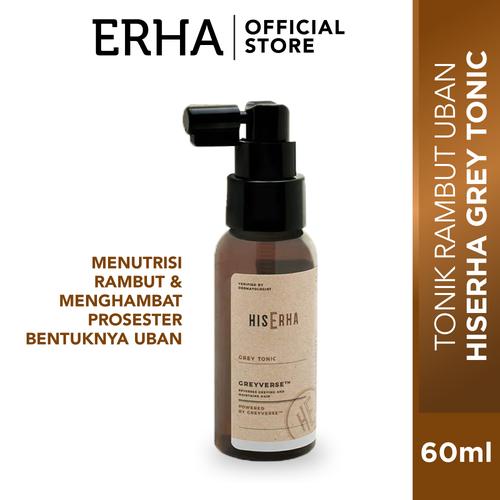 Foto Produk HIS ERHA GREY TONIC 60ML - Tonik rambut anti uban dari Erha Official Store