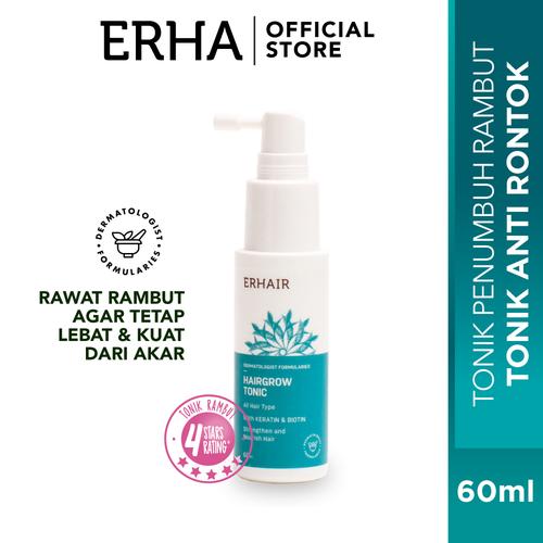 Foto Produk erhair Hair Loss Tonic 60ml - Tonic Rambut Rontok dari Erha Official Store