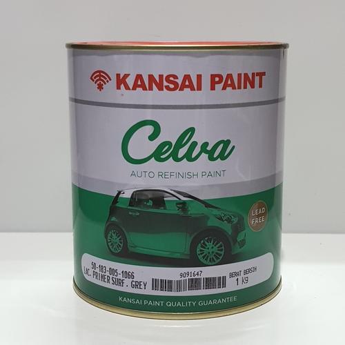 Jual Cat Dasar Meni Besi CELVA 1 Kg KANSAI PAINT / Zinc Chromate Grey