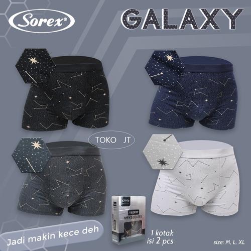 Foto Produk Celana Dalam Boxer Pria Laki Laki Katun Sorex Man 2pcs - M dari Toko JT