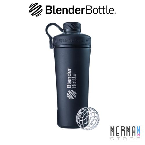 Foto Produk Blender Bottle Radian™ Insulated SS - Protein Shaker BlenderBottle - Hitam dari MermaidStore