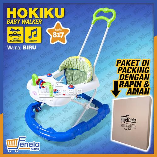 Foto Produk Baby Walker Hokiku 817 - Biru dari Fenela shop