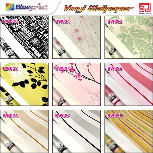 Foto Produk Blueprint Wallpaper Motif C Dinding Sticker Tembok Bergambar Vinyl dari Sadar Jaya Mandiri