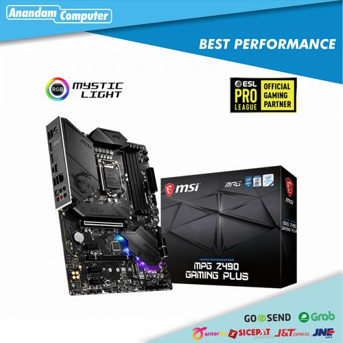 Gambar MSI MPG Z490 Gaming Plus - LGA 1200 Atx Gaming Motherboard dari ANANDAM.ID undefined Tokopedia