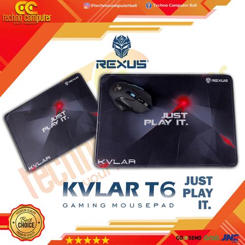 Gambar REXUS KVLAR T6 Speed M - Gaming Mousepad dari Techno Computer Bali undefined Tokopedia