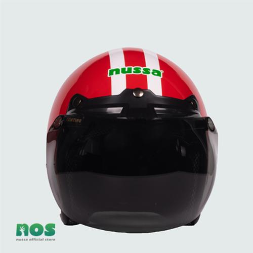 Foto Produk Nussa - X Marzano Arzo Helm Stripe Junior (7tahun Keatas) - Merah - Merah dari Nussa Official