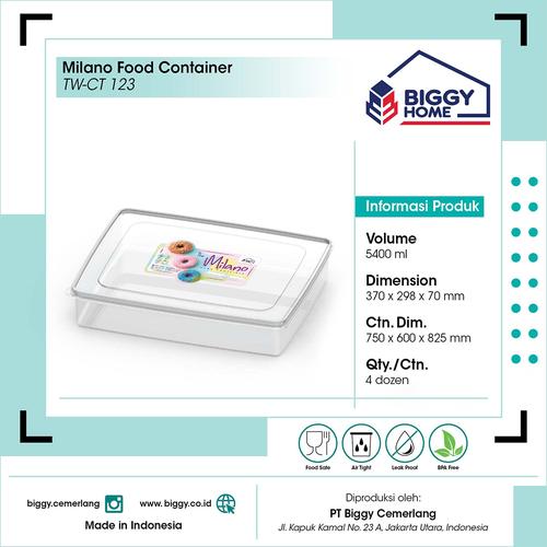 Foto Produk MILANO CONTAINER DOUGHNUT LARGE dari Biggy x Ezy Official Store