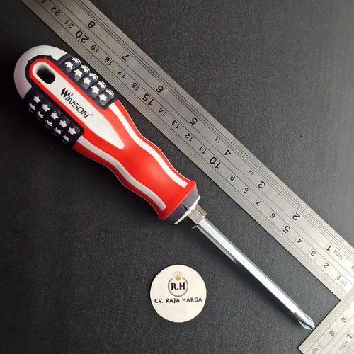 Jual Obeng Bolak Balik USA Amerika 4 Inch Obeng Plus Minus - Kab ...