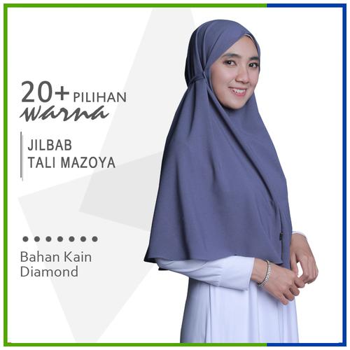 Foto Produk PREMIUM - Jilbab Instan Tali Mazoya Simpel Hijab Non Pet Diamon Crepe dari Jilbab Mazoya