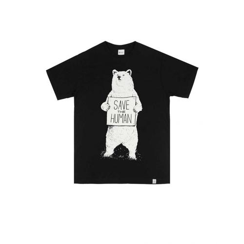 Foto Produk Reclays Tshirt SAVE THE HUMAN - BLACK - M dari Reclays Official Shop
