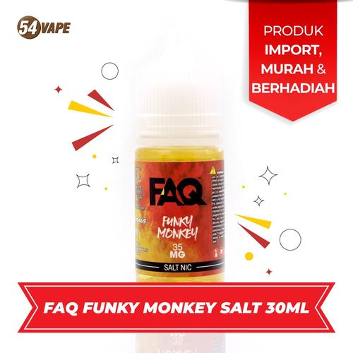 Foto Produk FAQ Funky Monkey Salt Authentic dari 54vapeHQ