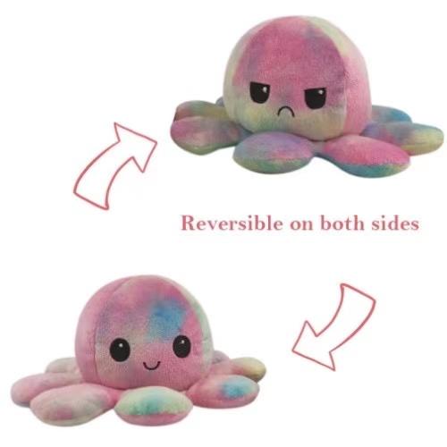 Foto Produk Boneka Gurita Mood Boneka Reversable Biposal Octopus doll cumi cumi - ARMY dari Three Acc