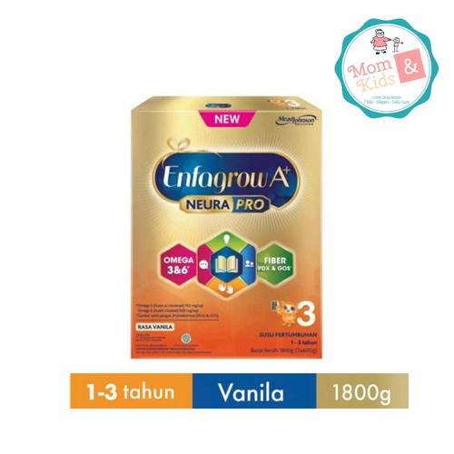 Foto Produk Enfagrow A+ Tahap 3 Vanila 1800 gr dari Toko Susu Mom n Kids