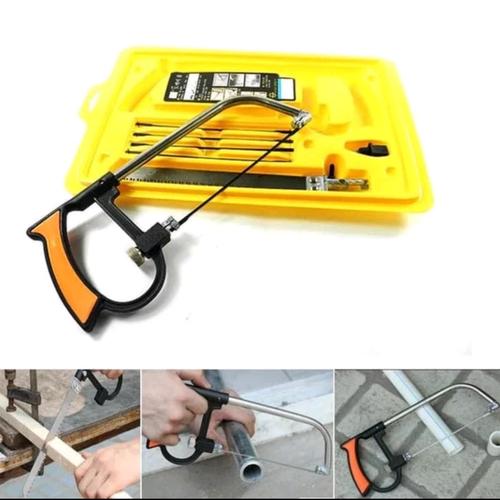 Foto Produk gergaji multifungsi magic saw set 3 way untuk kayu besi pipa dari Bjk akong