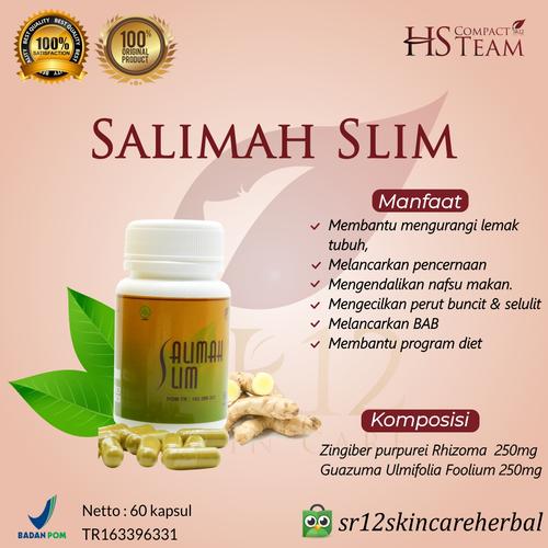 Foto Produk SALIMAH SLIM SR12 / PELANGSING TUBUH, MELANCARKAN PENCERNAAN dari sr12skincareherbal