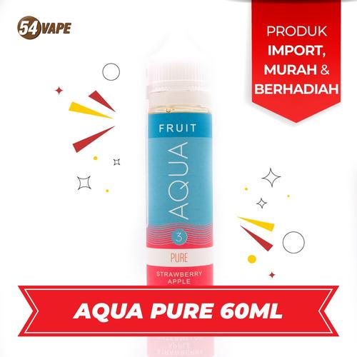Foto Produk aqua 60ml nicotine 3mg liquid US by EJM strawberry apple watermelon dari 54vapeHQ