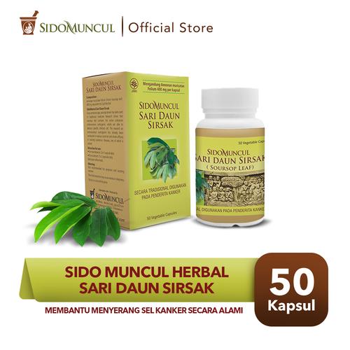 Gambar Sido Muncul Sari Daun Sirsak 50'k - Menyerang Sel Kanker Secara Alami dari Sido Muncul Store Kota Tangerang Selatan Tokopedia