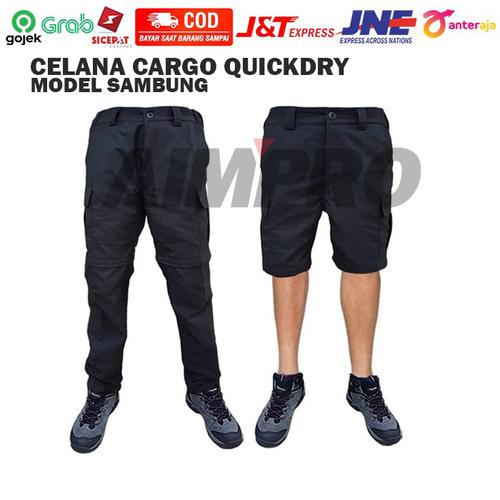 Foto Produk Celana Sambung Convertible Pants Stretch Quickdry - Celana 2 in 1 - Multi Warna, M dari AIMPRO