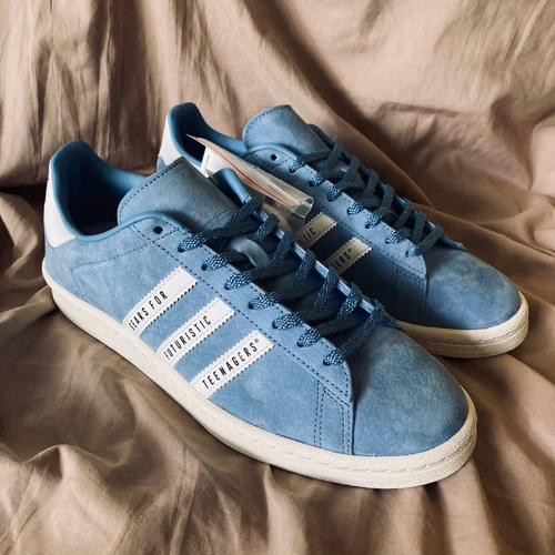 Adidas Campus ❌ @humanmade Light Blue 