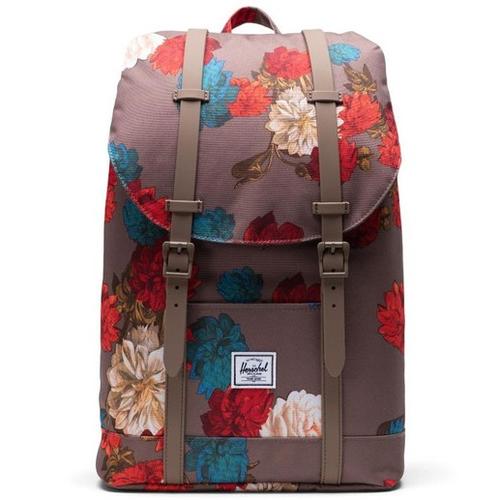 vintage floral backpack