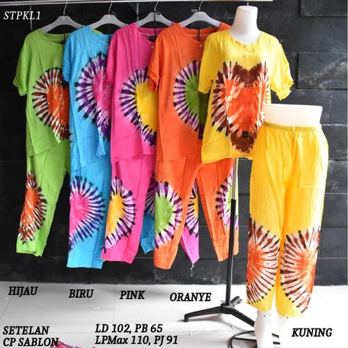 Foto Produk Setelan Kulot Baby Doll Daster Baju Pakaian Tidur Batik Pekalongan 1 dari Rumah Batik Pekalongan 2