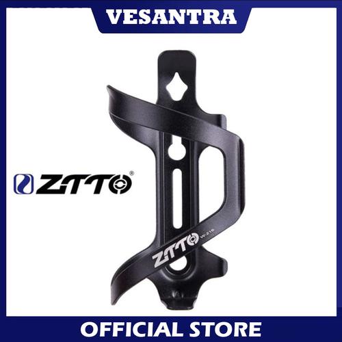 Foto Produk ZTTO W216 Tempat Botol Sepeda Bottle Cage Side Pull Alloy Hitam dari vesantra