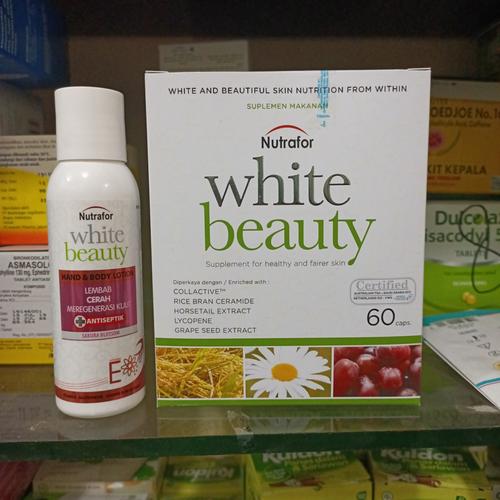 Jual Nutrafor White Beauty 60 White Beauty Hand Body Lotion Jakarta Selatan Berkah Toko Obat Tokopedia