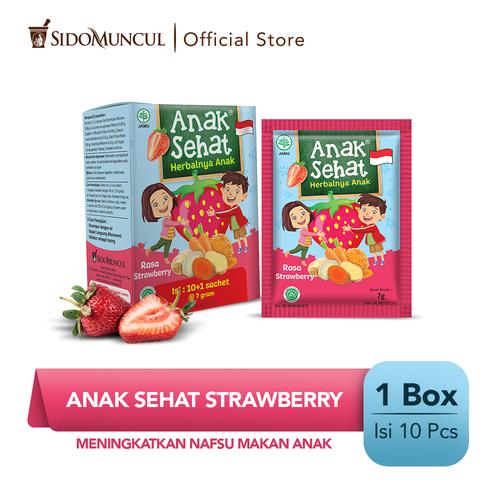 Gambar Anak Sehat Strawberry 10's - Meningkatkan Nafsu Makan dari Sido Muncul Store Kota Tangerang Selatan Tokopedia