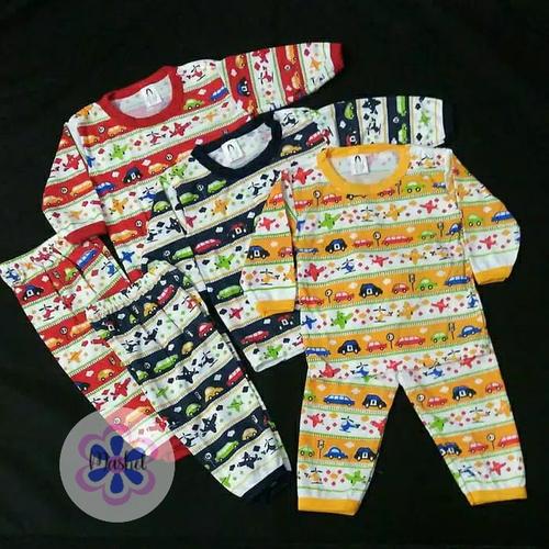 Foto Produk SETELAN PANJANG BAYI MOTIF TRANSPORTASI dari Mashel kids