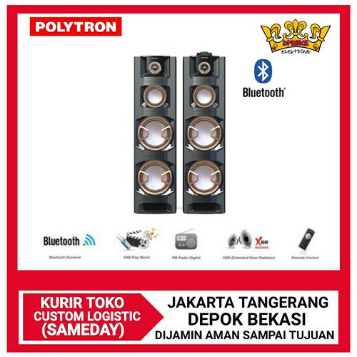 Gambar POLYTRON SPEAKER ACTIVE BLUETOOTH PAS-8E28 dari DPRINCE Jakarta Barat Tokopedia