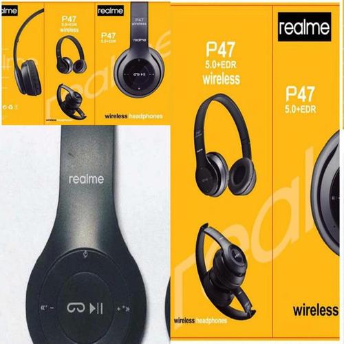 Jual REALME P47 Headphone Bluetooth 