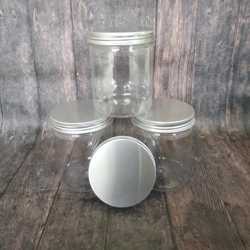 Foto Produk Toples Plastik Alumunium 500ml dari BotolKahara