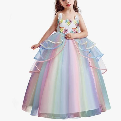 Jual Unicorn dress girls long unicorn 
