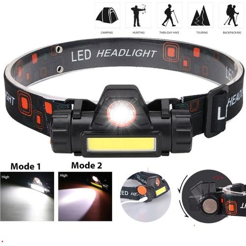 Foto Produk L03- Senter Kepala USB Charger Headlamp LED Lampu Camping dari Mall Accesories