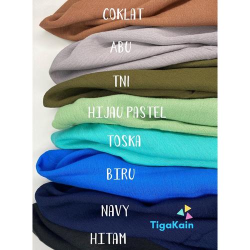 Foto Produk 1 Meter Kain Rayon Crinkle/ Rayon Crincle dari Nacy Tex