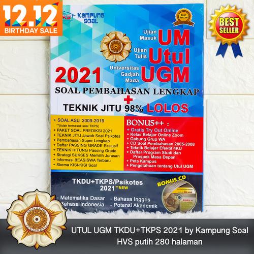 Jual Utul Ugm Tkdu Tkps 2021 By Kampung Soal Kab Sleman Kampung Soal Official Shop Tokopedia